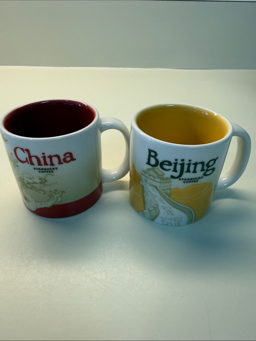 Starbucks China & Beijing Espresso Mugs